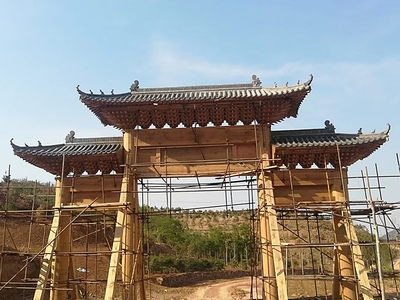 河北赵家园林古建筑工程