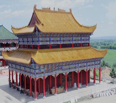 仿古大殿施工方案-抚顺仿古大殿-景诺园林