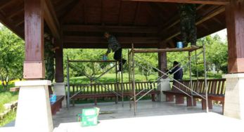 古建修缮提升公园景观