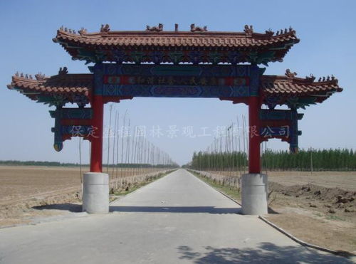 忻州古建牌楼 古建牌楼施工 盛程园林 诚信商家