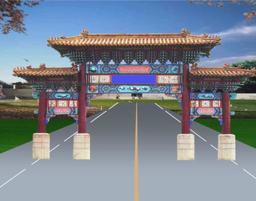 古建牌楼施工设计 绥化古建牌楼 景诺古建公司 查看