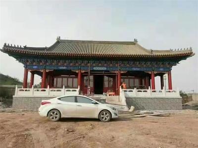 河北景诺园林 古建大殿施工方案 衡水古建大殿