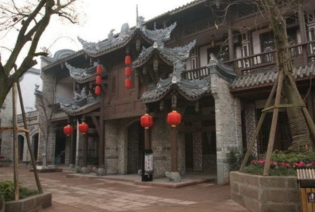 古建筑园林工程中四合院的硬山建筑屋顶的做法_山东源恒古建园林生产