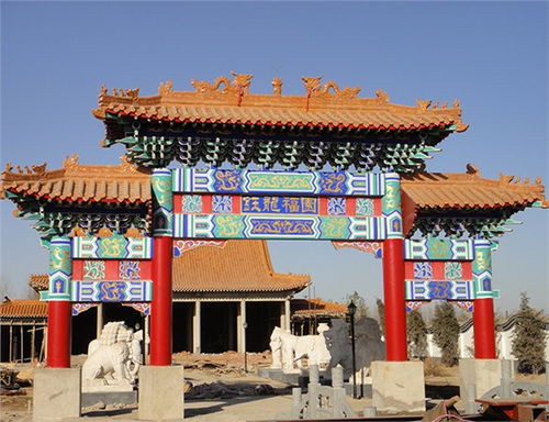 河北仿古牌楼价格 邵瑜古建 唐县卲瑜古建园林加工厂 主要承揽项目有 各种大型喷泉 假山工程