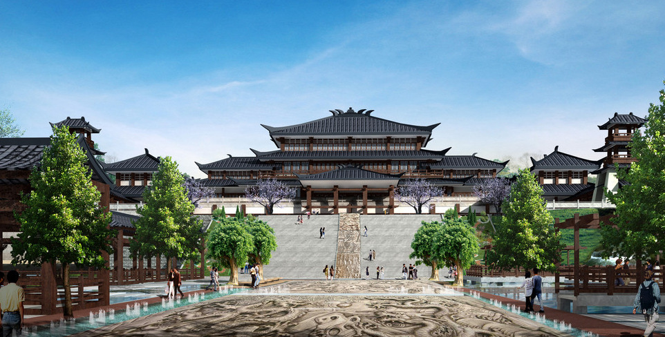 【厂家专业承接山西古建筑工程、古建房屋、古式房屋园林景观工程】价格,厂家,图片,砌块,安徽方林景观设计工程-