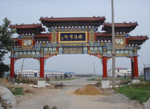 仿古牌坊设计 盛程园林 在线咨询 威海仿古牌坊