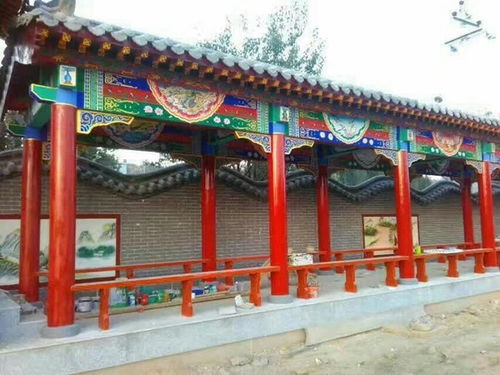 西安古建园林景观施工队 园林古建,仿古门头