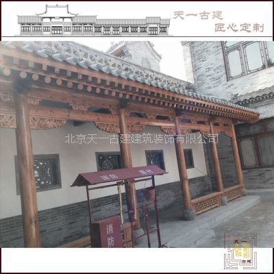 园林古建木质抄手游廊：传统工艺与现代施工的完美融合